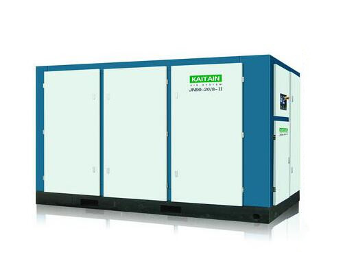 開山(shan)兩級(ji)壓縮(suo)螺杆(gan)空氣(qi)壓縮(suo)機