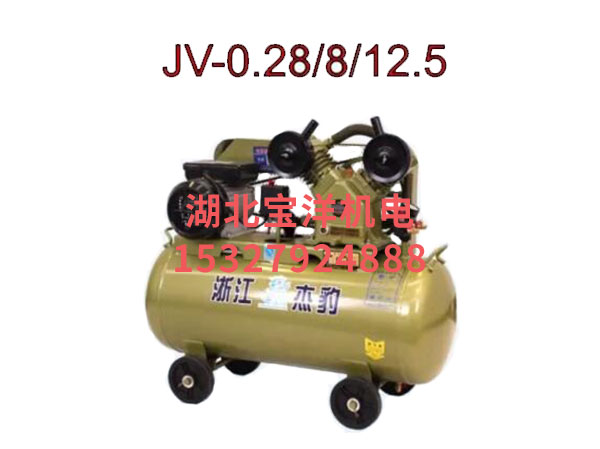 JV-0.28/8/12.5 皮帶(dai)活塞(sai)機